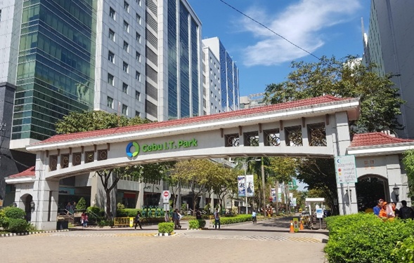 セブ市街地（Cebu I.T. Park）の様子